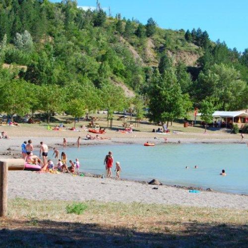 Le lac du Pas des Ondes à Cornillon